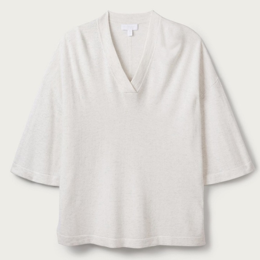 THE WHITE COMPANY $139 Designer Cashmere Tunic Top